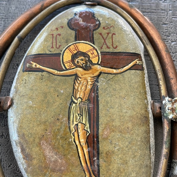 Original Handmade Religious Wall Plaque - Picture 2 of 6